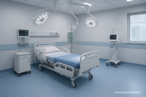 نصب کفپوش آنتی باکتریال بیمارستانی در اتاق عمل با تکنولوژی ضد میکروب