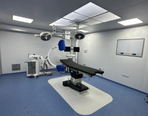 کفپوش آنتی استاتیک اتاق عمل وینیل رولی ارگ پوشش در بیمارستان مدرن