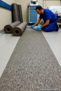 کفپوش آنتی باکتریال Tarkett در محیط بیمارستان